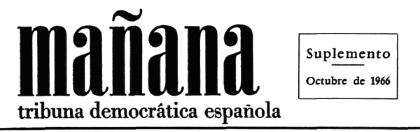 Mañana, tribuna democrática española