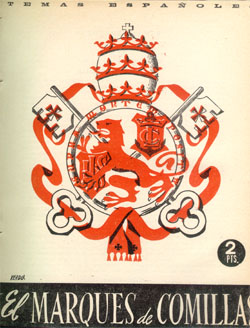 El Marqués de Comillas, Temas españoles, nº 83, Madrid 1954