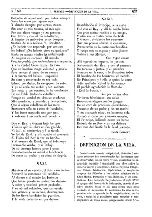 Claudio Bernard, Definición de la vida, 1875