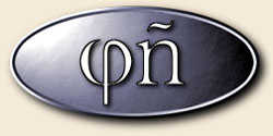 La phi simboliza la filosofía de tradición helénica, la ñ la lengua española
