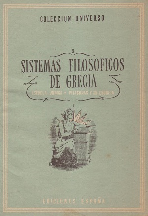 Sistemas filosóficos del pueblo hebreo y del pueblo griego