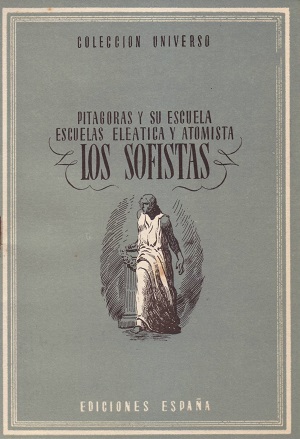 Pitágoras y su escuela. Escuelas eleática y atomista. Los sofistas
