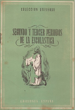 Segundo y tercer períodos de la escolástica