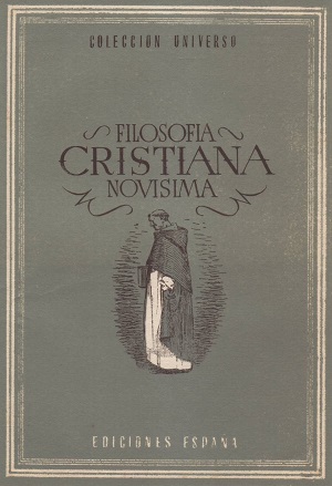 Filosofía cristiana novísima