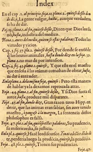 Huarte, expurgo 1584, hoja 116v