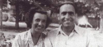 Carmen González y José Laín Entralgo