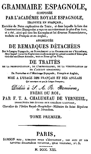 Grammaire Espagnole