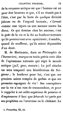 Caro, Le pessimisme au XIX, Hachette, Paris 1878, pg 15