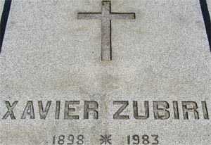 lápida de Zubiri