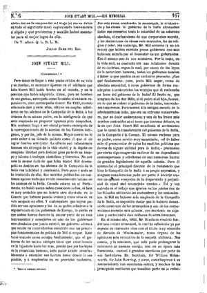 «Edimburgh Review», John Stuart Mill, 1874