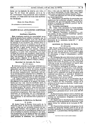 [Boletines, miscelánea, ...], 1874