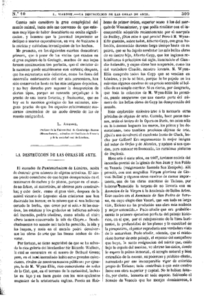 Luis Viardot, La destrucción de las obras de arte, 1874