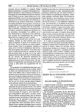 [Boletines, miscelánea, ...], 1874