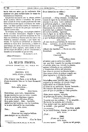 Carlos Coello, La mujer propia, 1874
