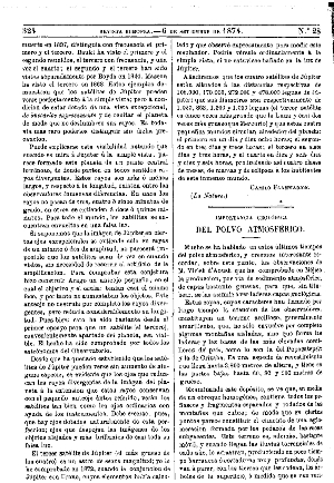 Estanislao Meunier, Importancia geológica del polvo atmosférico, 1874