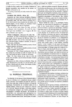 Emilio de Laveleye, La propiedad territorial, 1874