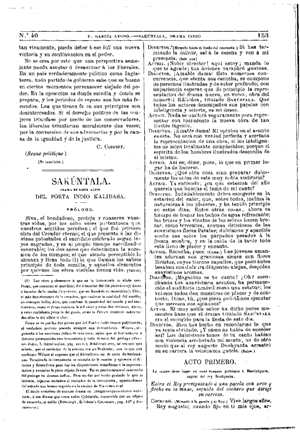 Francisco García Ayuso, Sakúntala, 1874