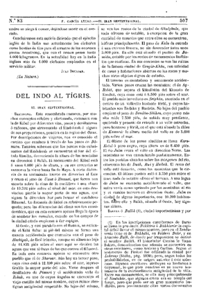 Francisco García Ayuso, Del Indo al Tigris, 1875