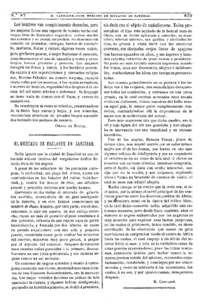 H. Capitaine, El mercado de esclavos en Zanzíbar, 1875