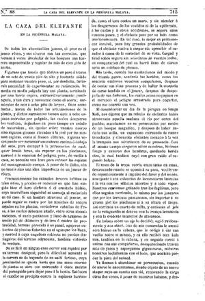 La caza del Elefante, 1875