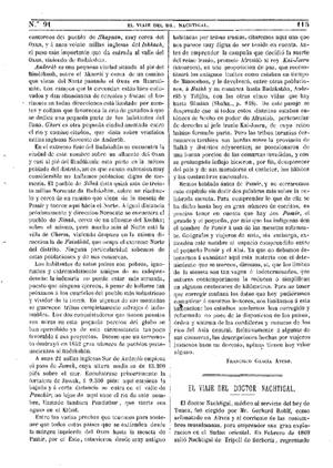 José Alcalá Galiano, El viaje del doctor Nachtigal, 1875